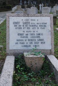 Hong Kong Cemetery - Sanders, Herbert